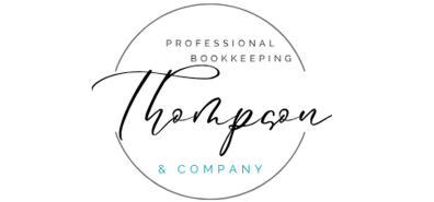 logo for Thompson & company professional bookkeeping