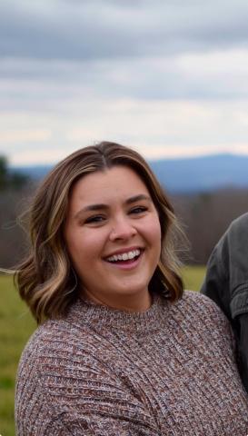 face of a woman smiling